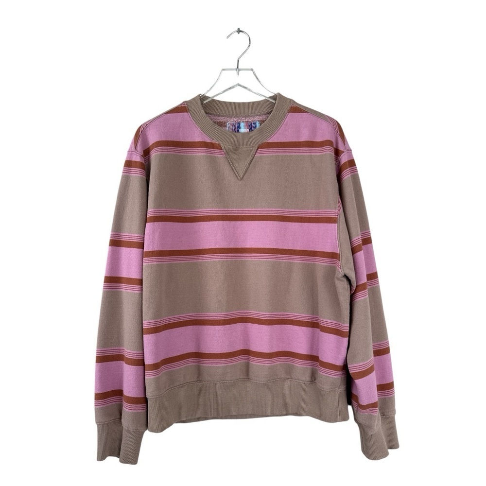 Urban Outfitters Striped Crewneck Sweatshirt Size Medium
